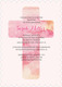 Pink Watercolor Cross Invitations Image 5 of 5